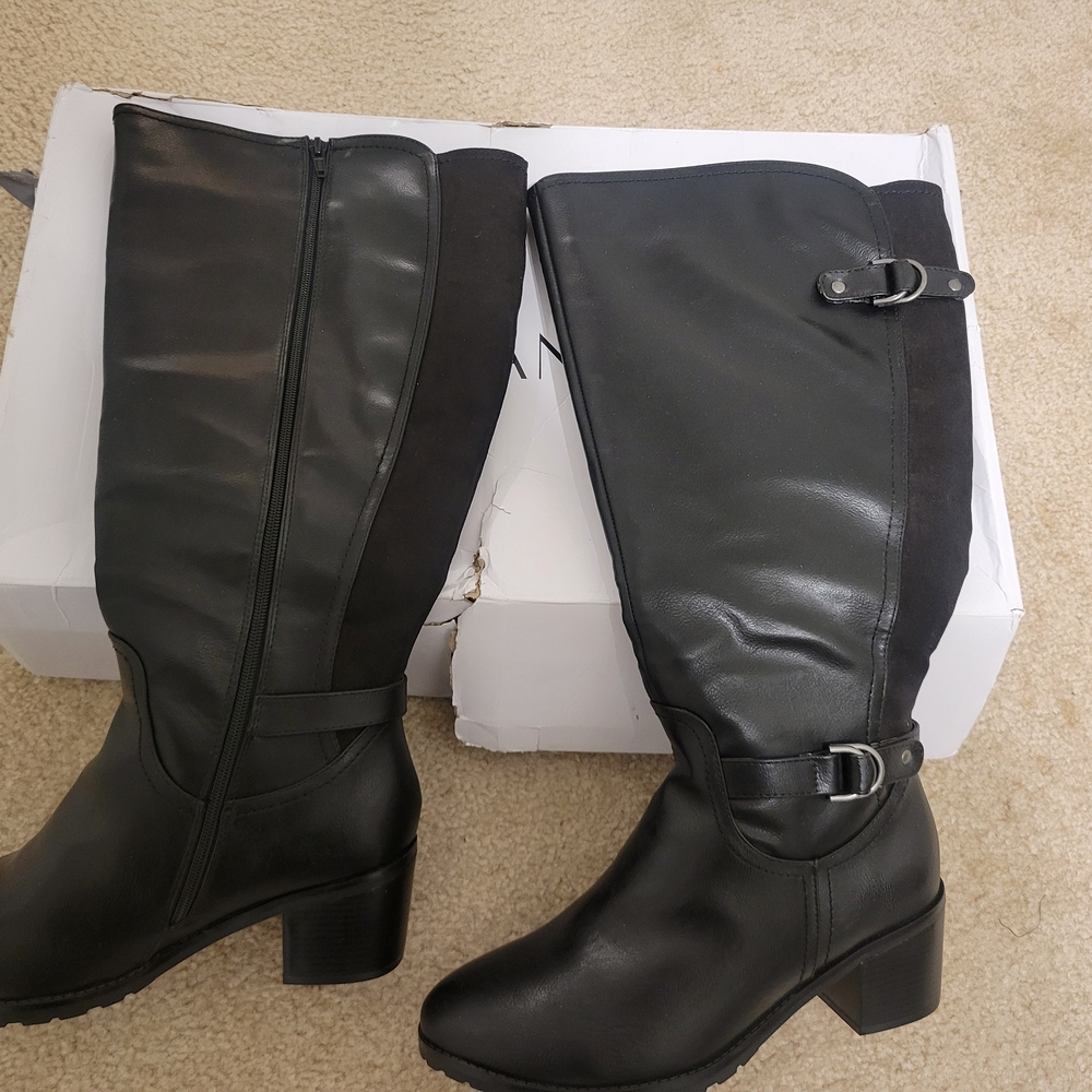 Sleek Black Over the Knee Boots